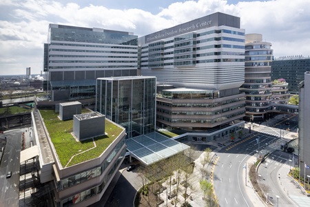 The Perelman Center for Advanced Medicine building complex, including the Smilow Center for Translational Research